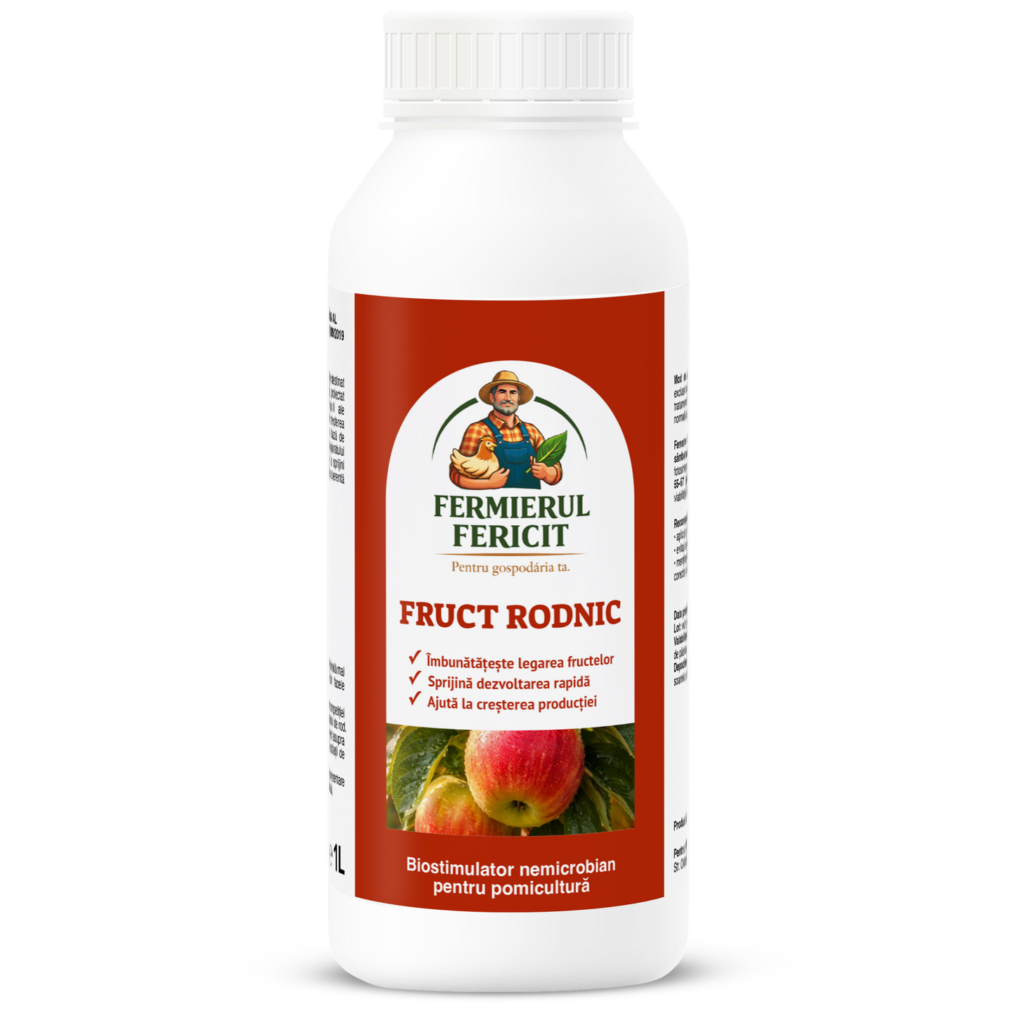 FRUCT RODNIC – Biostimulatorul care îți dublează rodirea și transformă pomii în fabrici de fructe 🍎