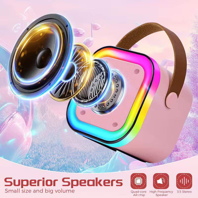 Show complet: boxă + 2 microfoane wireless