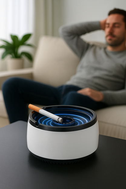 1+1 GRATIS - Scrumieră Inteligentă Anti-Fum — Spune Adio Fumului și Mirosurilor Neplăcute