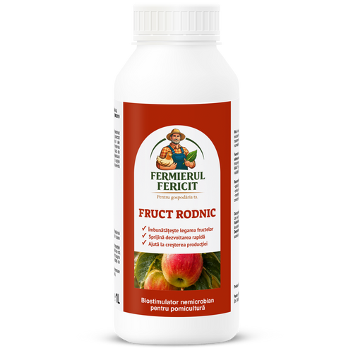 FRUCT RODNIC – Biostimulatorul care îți dublează rodirea și transformă pomii în fabrici de fructe 🍎