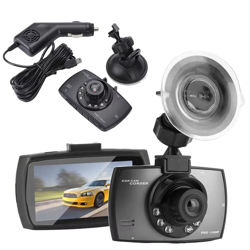 Camera Auto Full HD + CARD CADOU care îți apără mașina 24/7 și îți oferă dovada în orice incident