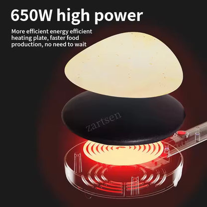 Plită electrică pentru clătite – Clătite perfecte în 2–3 minute