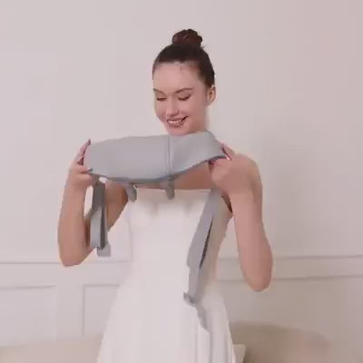 Relaxare Din Cap Până-n Picioare 😍 Aparat de Masaj Shiatsu pentru Gât, Spate și Picioare