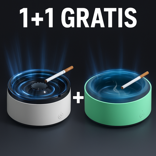 1+1 GRATIS - Scrumieră Inteligentă Anti-Fum — Spune Adio Fumului și Mirosurilor Neplăcute